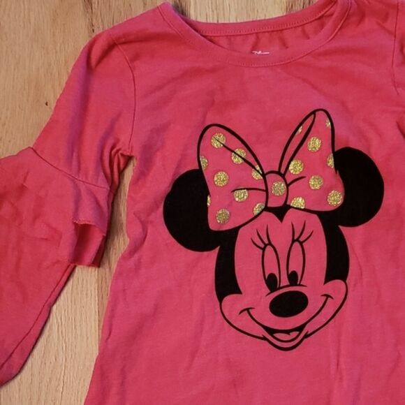 NWT Disney Minnie Mouse Face Blouse - Picture 2 of 6